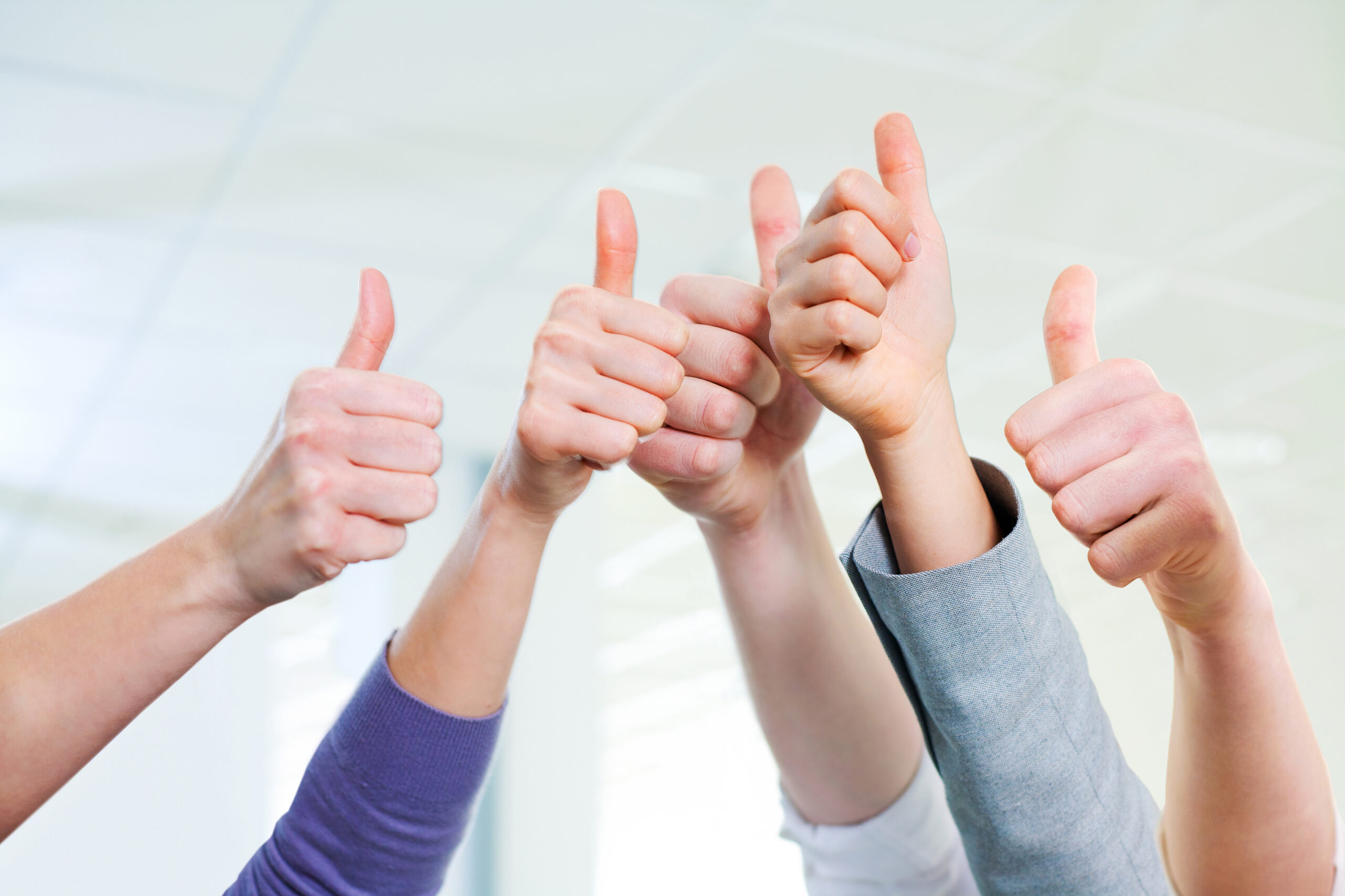 Cropped,Image,Of,Business,People,Hands,Giving,High,Five